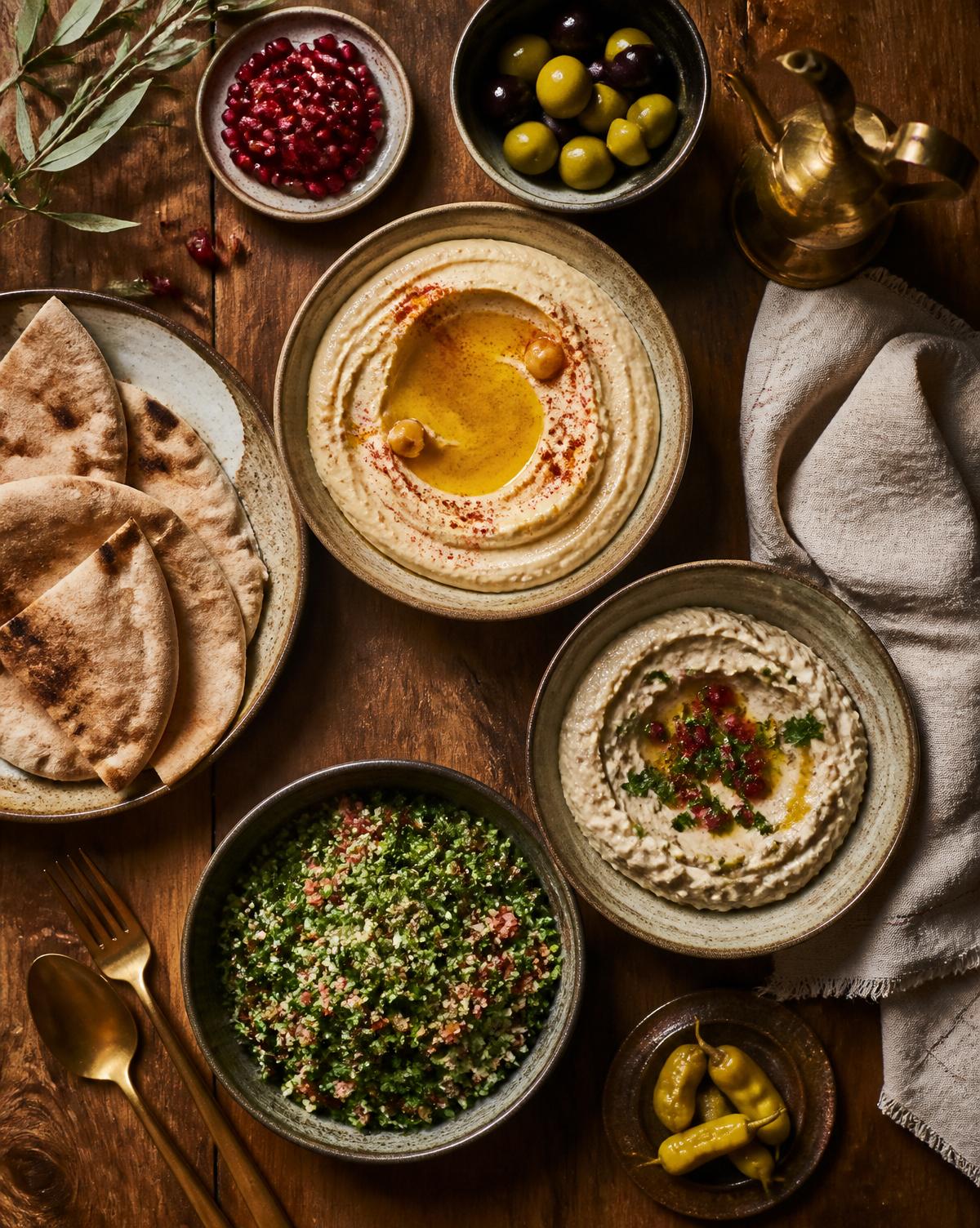 Mezze Auswahl